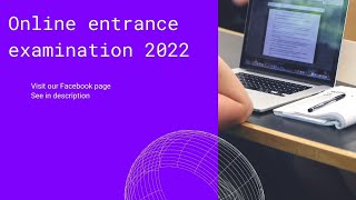 2022 joint application entrance examination || in  English || Study in Finland