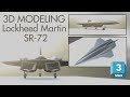 Lowpoly  3D Modeling Of  " Lockheed Martin Sr 72 " In 3Ds Max   Part One1