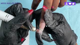 Watch Me Work: Gel X Dupe Nails For Beginners | Easy Nail Art