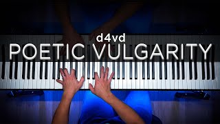 d4vd - Poetic Vulgarity (Piano Cover)