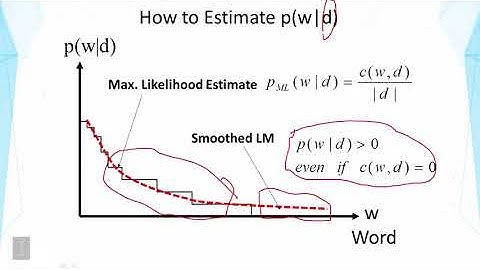 Lecture 22 —  Smoothing of Language Model -- Part 1 | UIUC