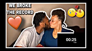 100 kisses in 1 minute ( We Broke The Record)