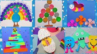 100 easy paper craft, paper toys,  paper craft, Crafts ASMR, Home made crafts ideas, 5 minute crafts