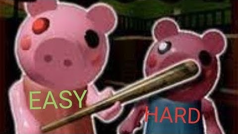 PIGGY MAPS FROM EASIEST TO HARDEST!!!!!!!!!