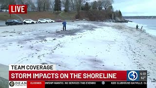 VIDEO: Storm impacts in South Eastern CT