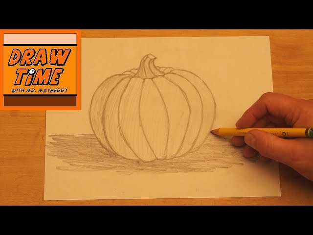 How to Draw a Pumpkin with Derwent Inktense pencils | ehow