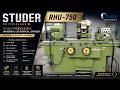 Studer (Switzerland) RHU-750 High-Precision Universal Cylindrical Grinding Machine