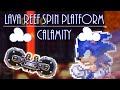 Sonic&#39;s Lava Reef Spin Platform Calamity