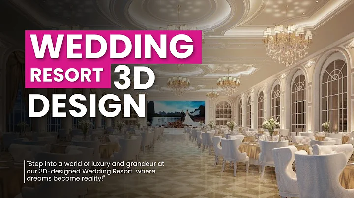 Luxury Wedding resort 3D Design | Architect & Interior Designer | Wedding hall design