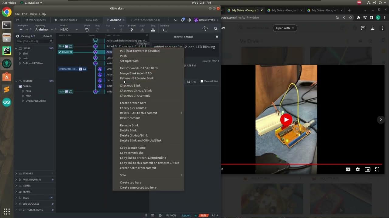 Using C++ to code LED lights on an Arduino - YouTube
