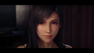 Final Fantasy VII Remake - Tifa invita a Cloud a salir