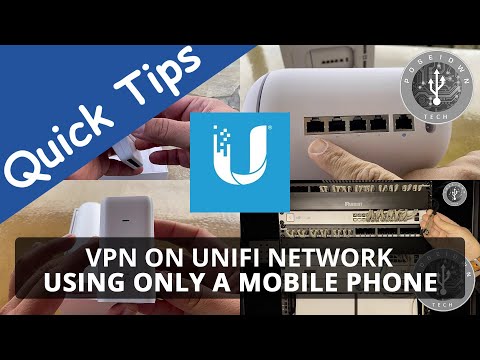 VPN on UniFi Network using only a mobile phone - Step by Step Tutorial 2021