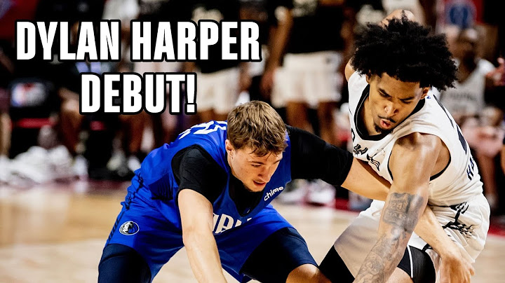 Dylan Harper Scores 16 PTS in Spurs Debut Against Cooper Flagg and Dallas Mavs