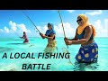 WOMEN FISHING COMPETITION IN MALDIVES || LIFE IN A LOCAL ISLAND IN MALDIVES