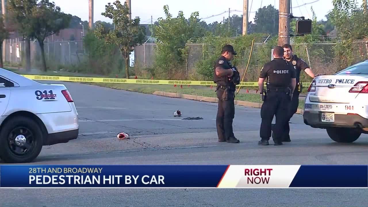 LMPD: Man hospitalized after being struck on Broadway in hit-and-run ...