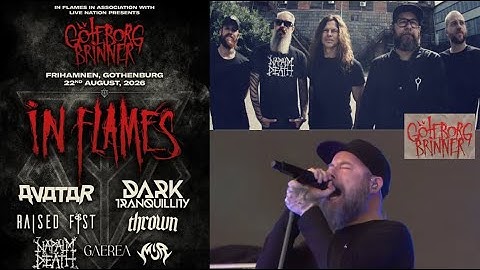 In Flames‘ ‘Brinner’ summer festival - Avatar/Napalm Death and more!
