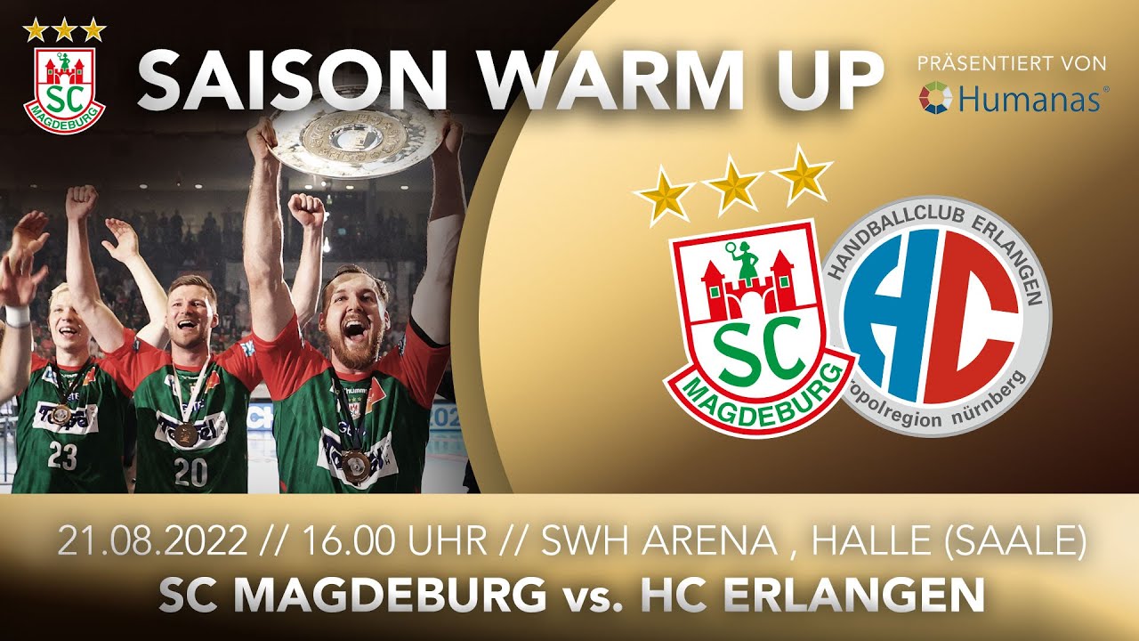 Re-Live: SC Magdeburg vs. HC Erlangen | BWG Cup in Halle 2022 |