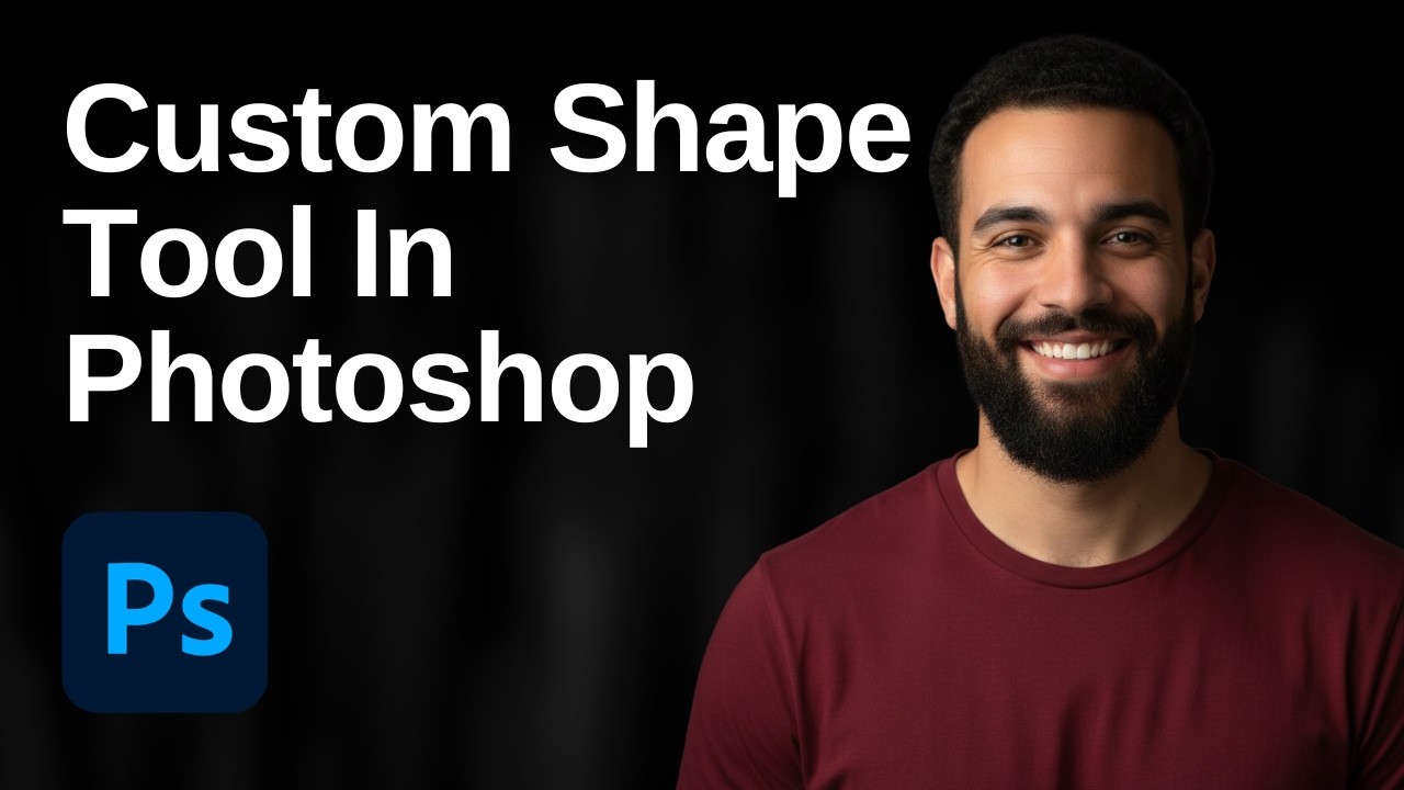 How To Use The Custom Shape Tool In Photoshop (2026 Easy Guide) - YouTube