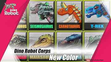 Toy Robot War: Dino Robot Corps New Color - Full Gameplay HD 1080