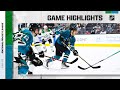 Stars @ Sharks 12/11/21 | NHL Highlights