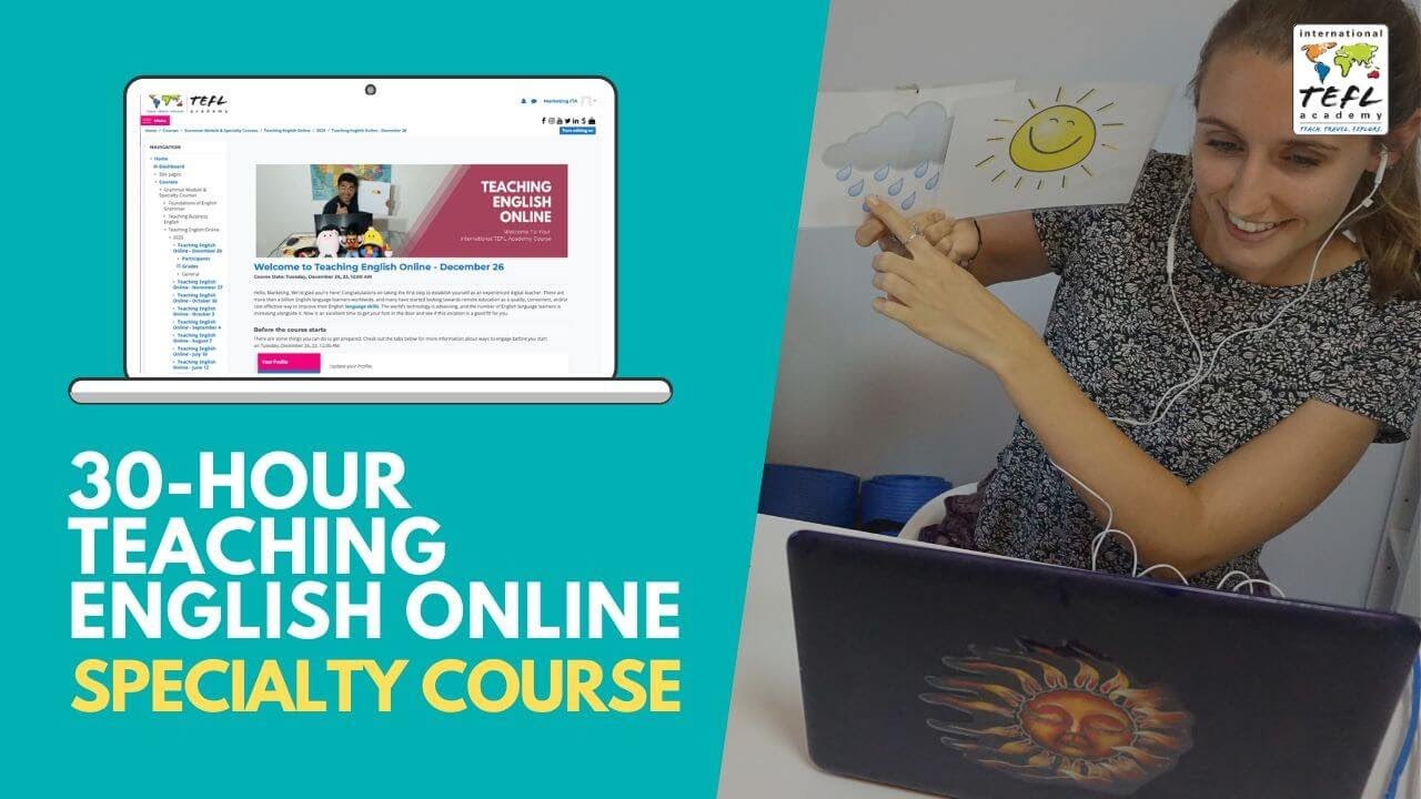 Teaching English Online Course International TEFL Academy YouTube