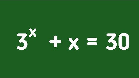 Math Olympiad Exam | Lambert W Function