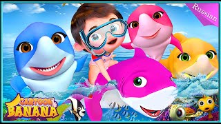 Детская Акулаsplash Party 🐠🐬 #Babyshark - Детские Песни - Детские Стишки И Песни Для Детей