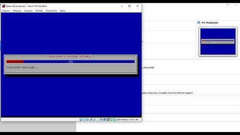 Servidor Debian: Instalação do Debian 10.6 modo texto