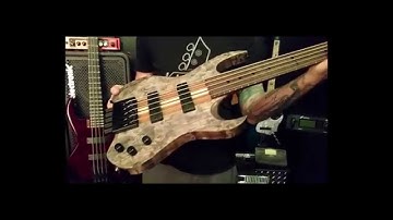 Kiesel Guitars Vader Headless Bass Quick Overview by Jeff Kiesel
