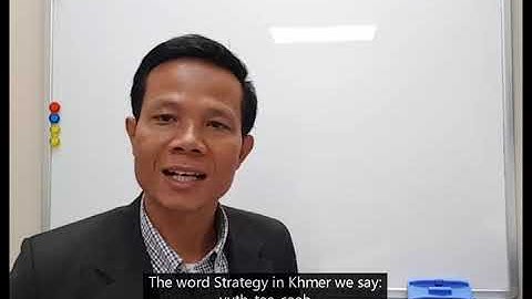 Learning Khmer language Lesson 04:  200 words related to Development