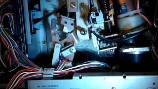RISO GR 3770 - работа рычага прижима и крючка прижима
