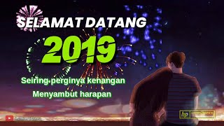 Story WA tahun baru 2019 || status wa animasi