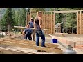 Garage Walls are FINISHED, How did we do? - Couple Builds Off Grid Home