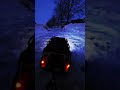 Rc FPV On Ice #crawler #rc #offroad #snow #trx4m #traxxas #ice #fpv #nightdrive #automobile #night
