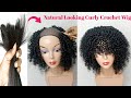 Different Way To Curl And Achieve Natural Looking Curly Crochet Wig with Braiding &amp; Kanekalon Hair