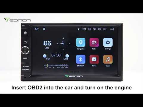 [1] Eonon V0056 OBD2 & Android 8.0 Unit Connection Instructions