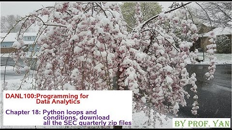 Chapter 18: Python loops, conditions, logic 