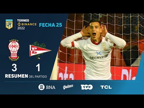 #TorneoBinance | Fecha 25 | resumen de Huracán - Estudiantes