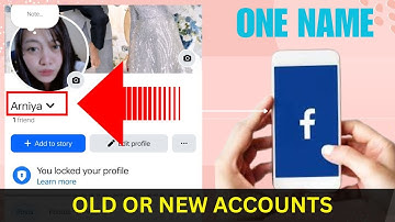 How to One Name on Facebook Old and New Accounts in 2025