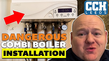 Dangerous Combi Boiler Installation - Faulty Gas Boilers - Plumber
