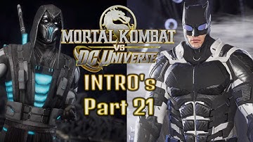 Mk Vs Dc Universe Intros Part 21