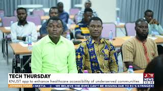 Tech Thursday: KNUST app to enhance healthcare accessibility of underserved communities screenshot 2