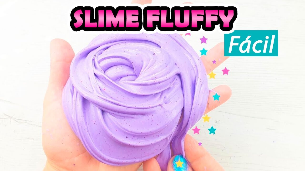 Cómo hacer SLIME FLUFFY muy esponjoso y fácil (Receta) - YouTube
