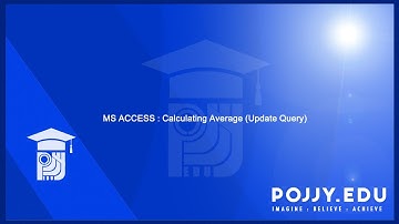 MS ACCESS : Calculating Average by using Update Query