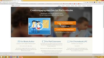 Bookwidgets   Wat   Een account aanmaken