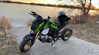 First Ride On My TURBO CBR Swapped Honda GROM