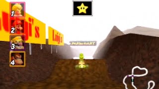 Mario Kart 64 - Choco Mountain 150cc lap - 26.52 [WR]