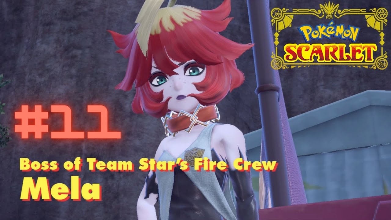 Segundo Crew Roster Pokemon Scarlet and Violet Parte 11 : Segundo Crew Boss, Mela y sus ...