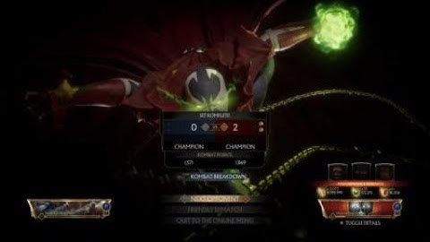 Spawn vs Kollector 06182020. Optimal combos