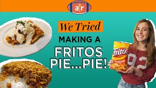 We Tried Making a DIY Chili Cheese Fritos Pie \& It Looks AMAZING | We Tried It | Allrecipes.com